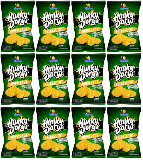 12 x Tayto Hunky Dorys Cheese & Onion  - 130GM