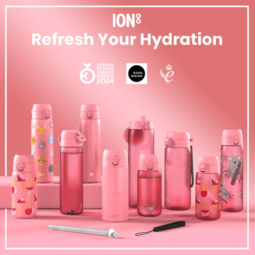 Lightweight, Sling Bottle Bag, Pink