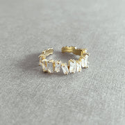 Mila Multi White Jewelled Ring