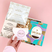 Relax Aromatherapy Shower Steamer Sample - Clary Sage, Lemon, Lavender and Lavender Seeds