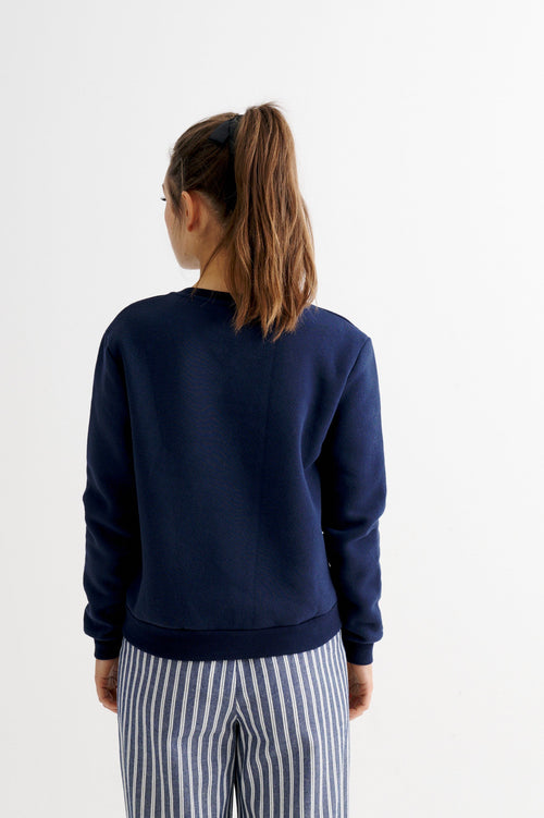 Jan Jellyfish Embroidered Sweatshirt