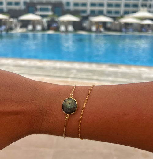 Hera Labradorite Crystal Bracelet