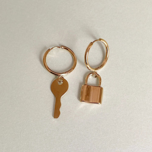 Hadleigh Luxe 18k Gold Plated Earrings look