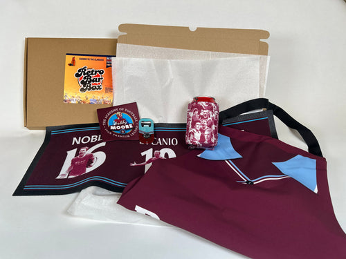 West Ham Football BBQ Box Bundle | Retro Man-Cave Set