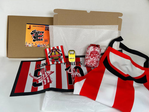 Sunderland Football BBQ Box Bundle | Retro Man-Cave Set