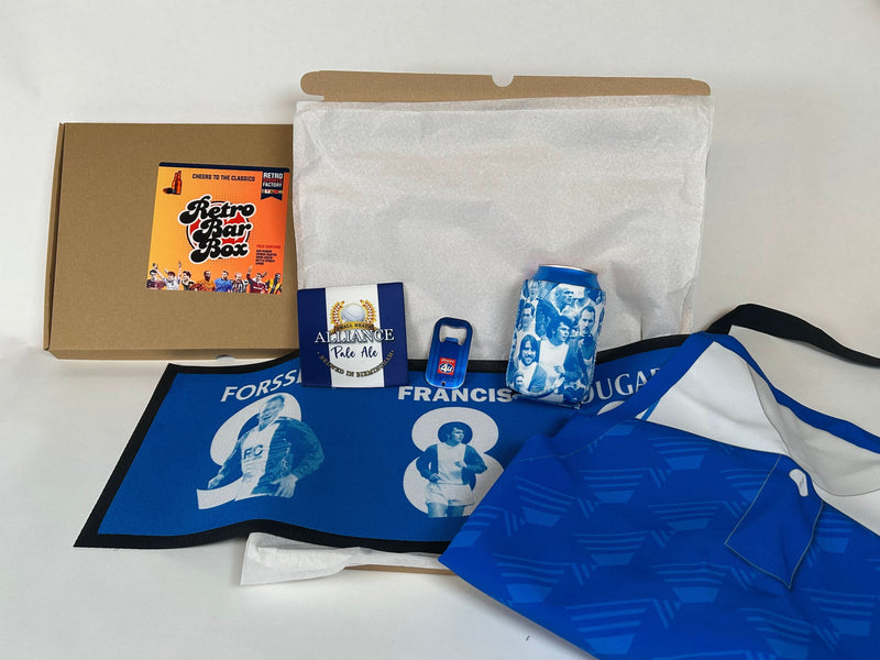 Birmingham Football Father's Day Bar Box | Retro Man Cave Set