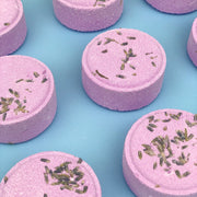 Relax Aromatherapy Shower Steamer Sample - Clary Sage, Lemon, Lavender and Lavender Seeds