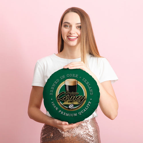 Ireland Rugby League Carney  - Legend Collection - Circle Cushion 14"