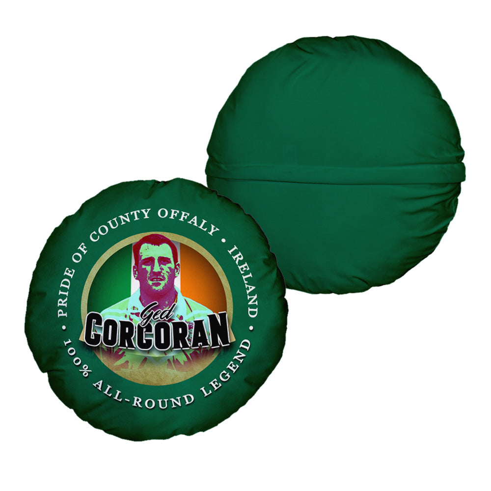 Ireland Rugby League Corcoran  - Legend Collection - Circle Cushion 14"