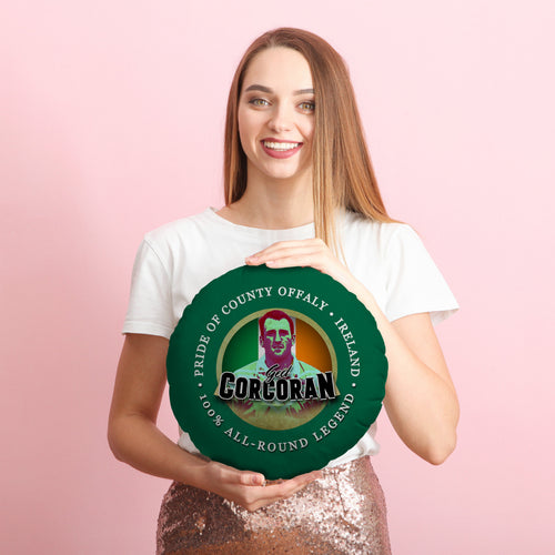 Ireland Rugby League Corcoran  - Legend Collection - Circle Cushion 14"