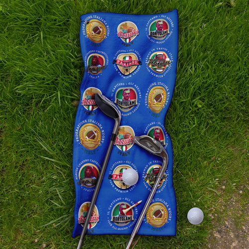 Italy Rugby Union - Legend Collection  - Golf Towel