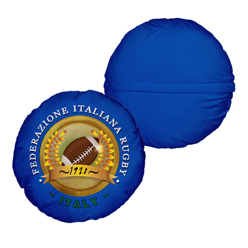 Italy Rugby Union 1928  - Legend Collection - Circle Cushion 14"