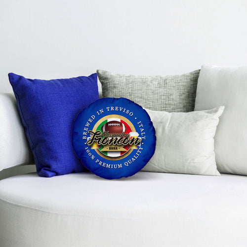 Italy Rugby Union Troncon  - Legend Collection - Circle Cushion 14"
