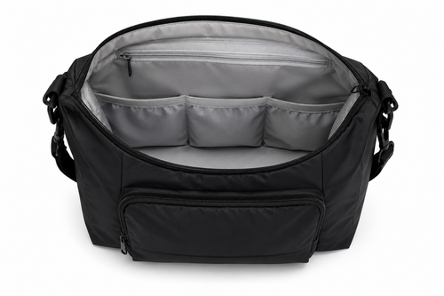 For Your Little One Qubi Mommy Changing Bag - Black