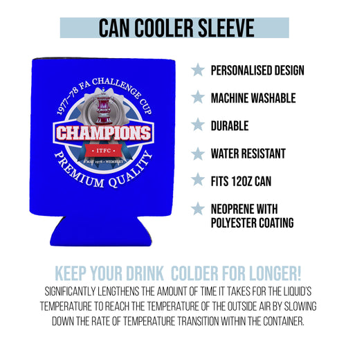 Ipswich FA Cup - Football Legends - Can Cooler