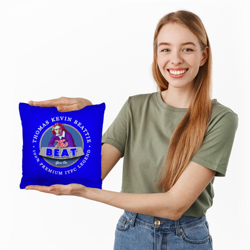 Ipswich Kevin Beattie - Football Legends - Cushion 10"