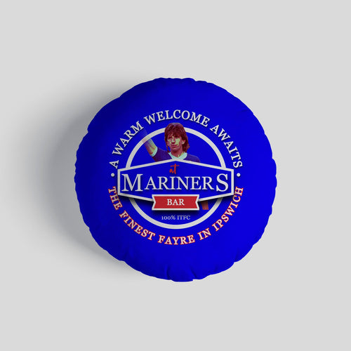 Ipswich Paul Mariner - Football Legends - Circle Cushion 14"