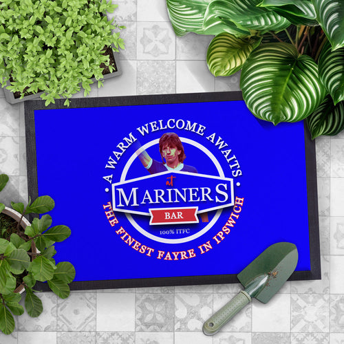 Ipswich Paul Mariner  - Football Legends - Door Mat -60cm X 40cm