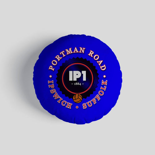 Ipswich Portman Road - Football Legends - Circle Cushion 14"