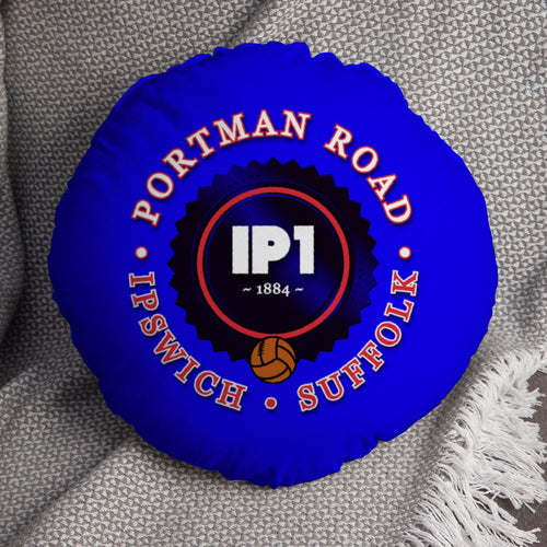 Ipswich Portman Road - Football Legends - Circle Cushion 14"