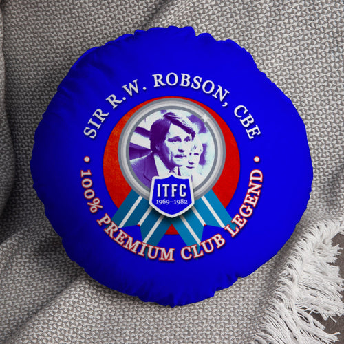 Ipswich Robson - Football Legends - Circle Cushion 14"