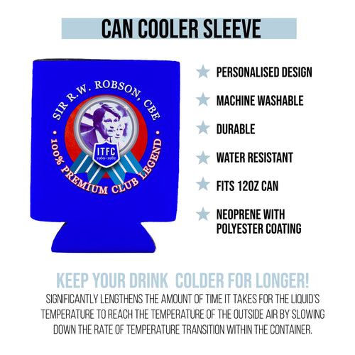 Ipswich Robson - Football Legends - Can Cooler
