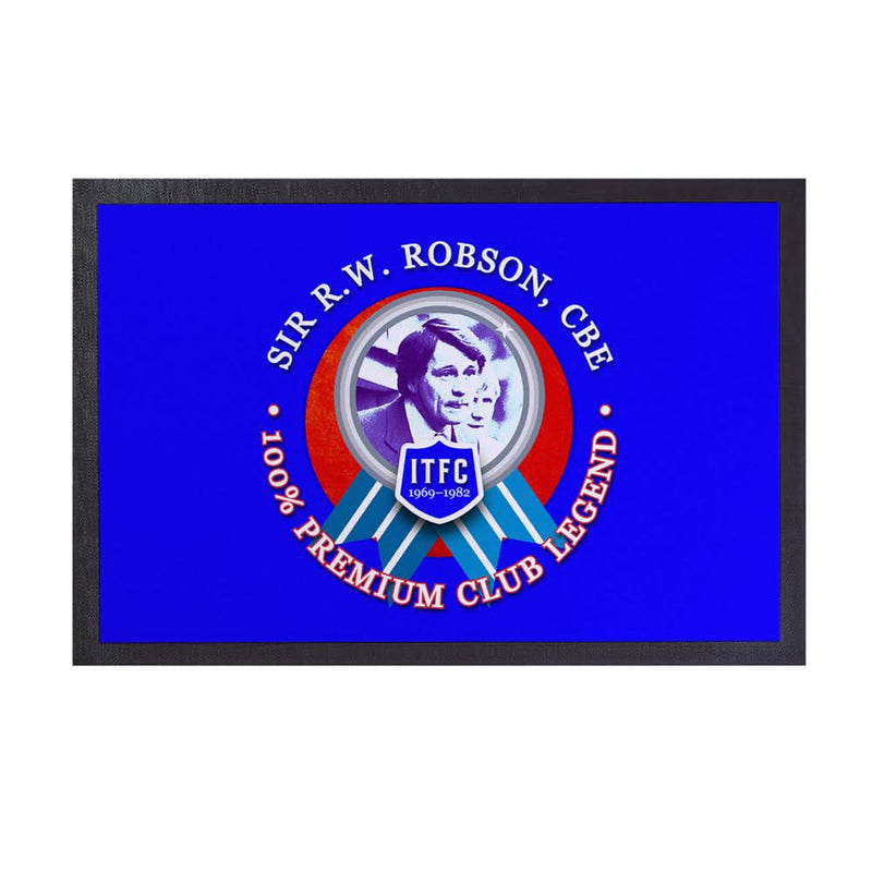 Ipswich Robson  - Football Legends - Door Mat -60cm X 40cm