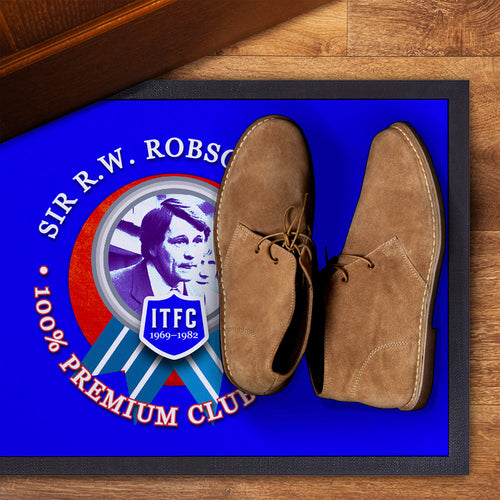 Ipswich Robson  - Football Legends - Door Mat -60cm X 40cm