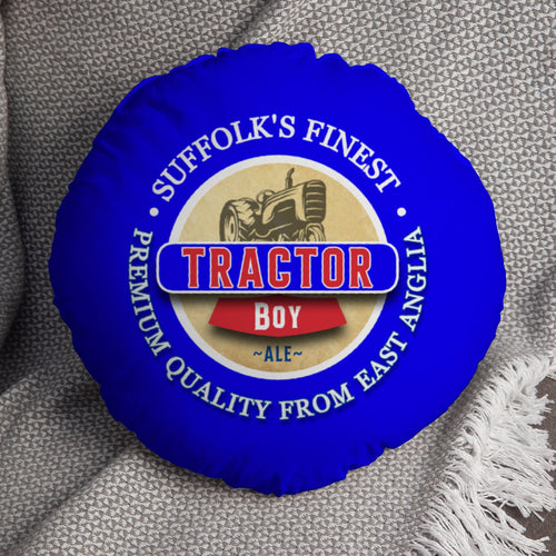 Ipswich Tractor Boy - Football Legends - Circle Cushion 14"