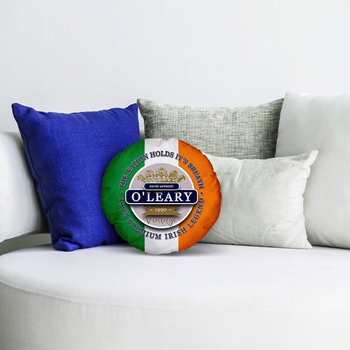 Ireland O'Leary  - Legend Collection - Circle Cushion 14"
