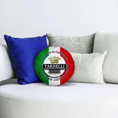 Italy Tardelli  - Legend Collection - Circle Cushion 14"