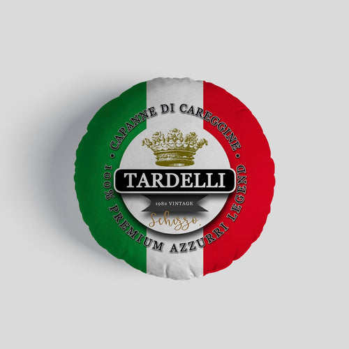 Italy Tardelli  - Legend Collection - Circle Cushion 14"