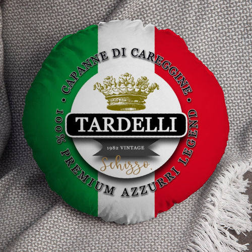 Italy Tardelli  - Legend Collection - Circle Cushion 14"