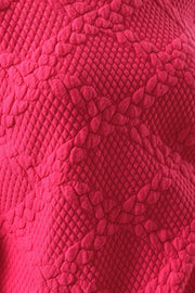 Jan Cable Quilt Sweatshirt - Pink