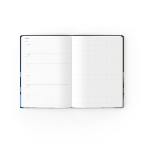 Dates & Dreams A5 Undated Week to View Diaries