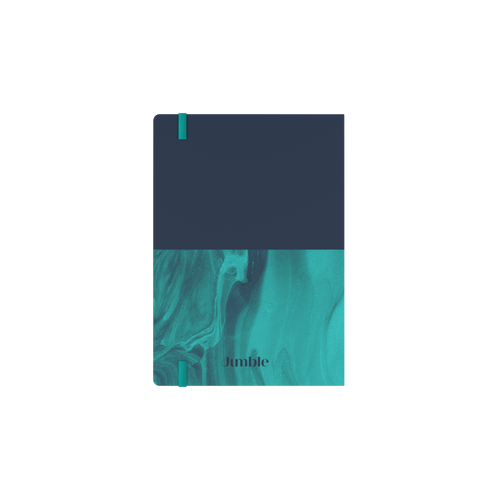 Doze and Drift Sleep Journal, A5 - Navy