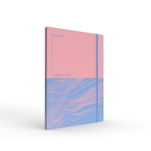 Mantras and Moods Mindfulness Journal, A5 - Pink