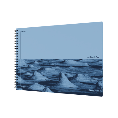 Structure & Squiggles Sketch Pad - A3 - Jumble