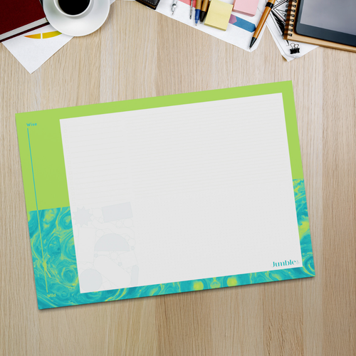 Wise & Wild Jotter Pad - A3 - Jumble