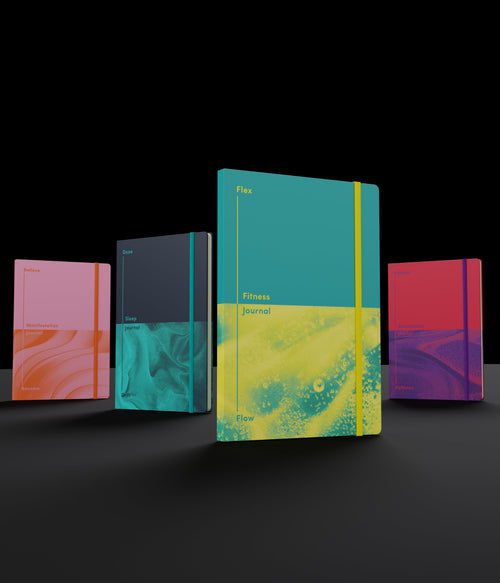 Doze and Drift Sleep Journal, A5 - Navy