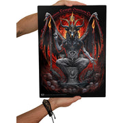 BAPHOMET - Glass Chopping Board (Rectangular)