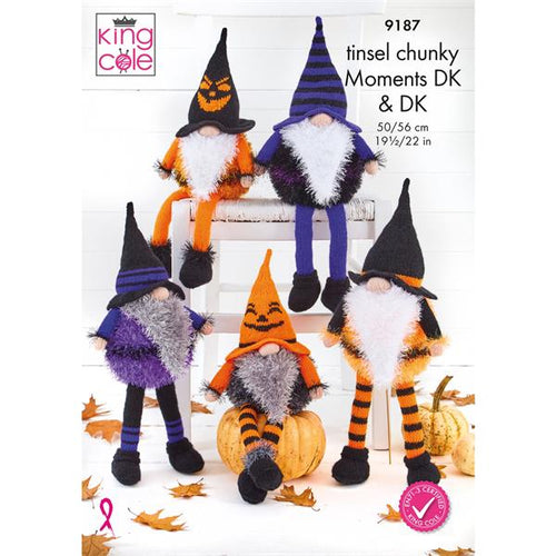 King Cole 9187 Halloween Gonks (leaflet)