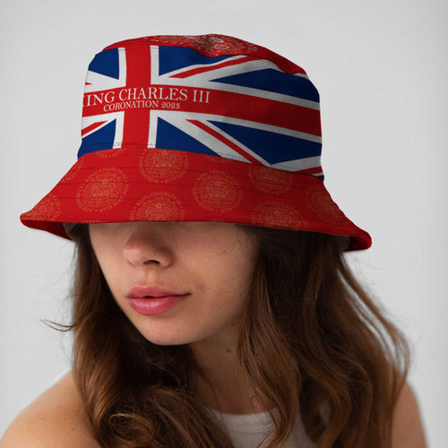 King Charles Emblem - Commemorative - Bucket Hat