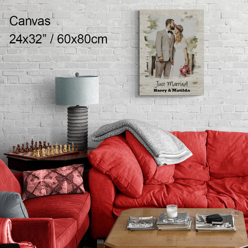 Photo with Message Custom Artwork