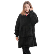 Unisex Oversized Plush Blanket Hoodie