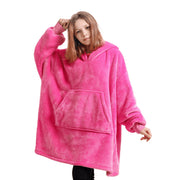 Unisex Oversized Plush Blanket Hoodie