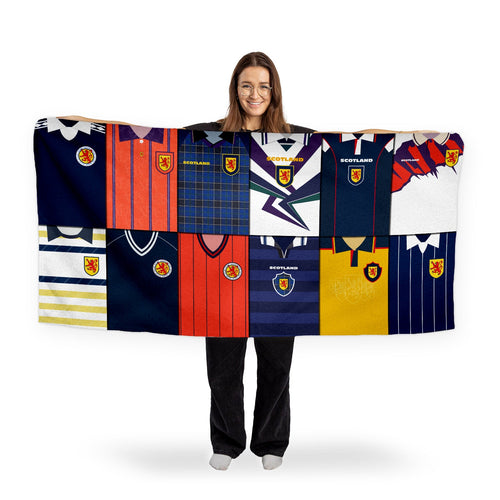 Scotland - Kit Montage - Beach Towel - 150cm x 75cm