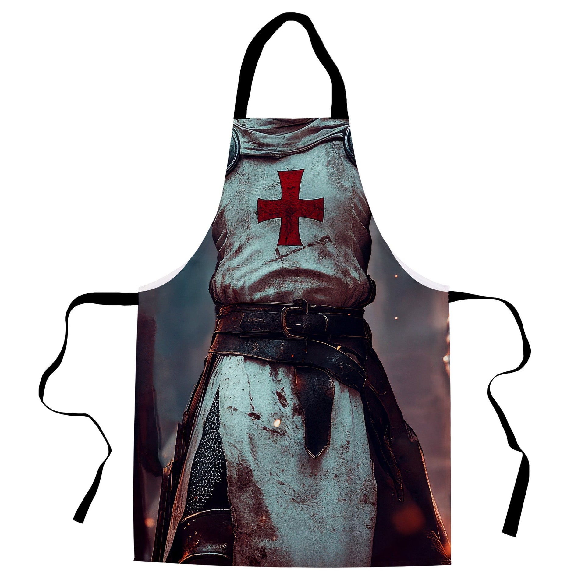 Knights Templar - Novelty - Water-Resistant Adults Apron