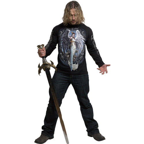 ANGEL SWORD - Longsleeve T-Shirt Black