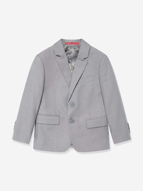 SUITLAB London Boys 7 Piece Suit Set in Grey